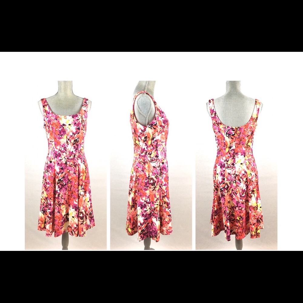 Dressbarn A-Line Sleeveless Dress Size 8